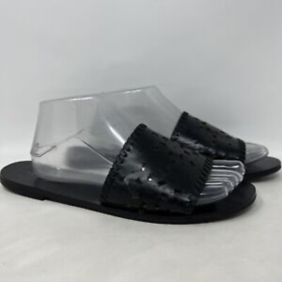 Jack Rogers Delilah Sandals in Black 10 M - Picture 1 of 11